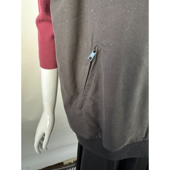 Vintage Elendale Colonial Country Club Embroidered Black Vest XL 100% Polyester - Picture 7 of 16